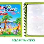 Reusable Magic Water Quick Dry Book Water Coloring Book