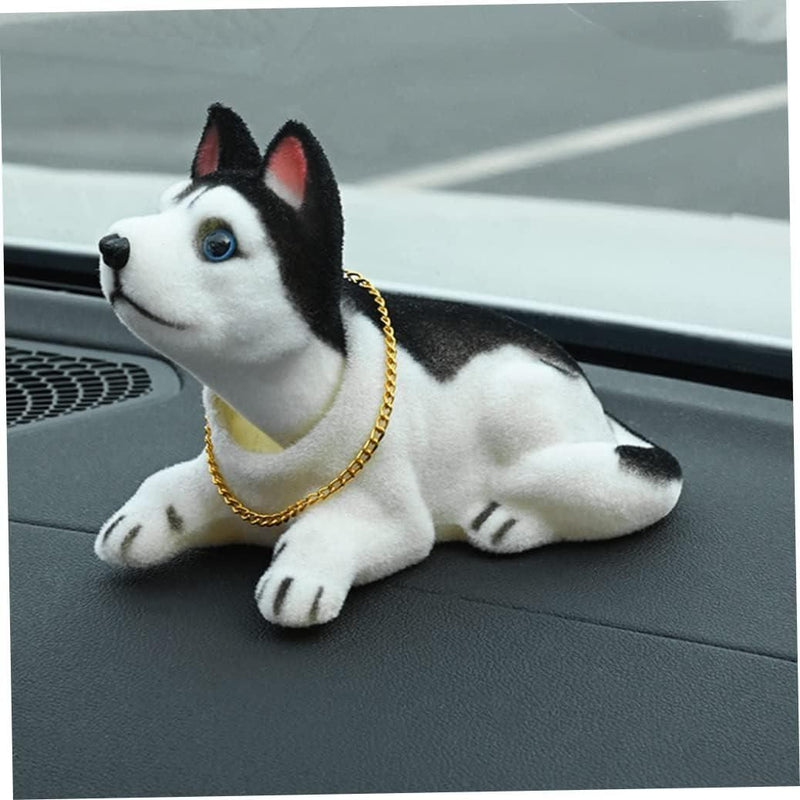 Cute Bobblehead Dog Doll for Car Interior Decoration - Feature 1