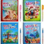 Reusable Magic Water Quick Dry Book Water Coloring Book