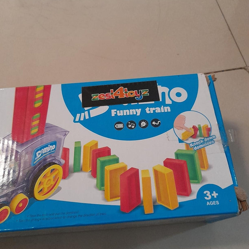 Train Toy Domino Set for Kids BPA Free Plastic with Sound Effects - Feature 6