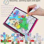 Reusable Magic Water Quick Dry Book Water Coloring Book