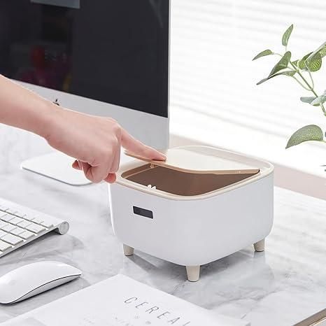 Classy Desktop Push Button Trash Bin - Feature 2