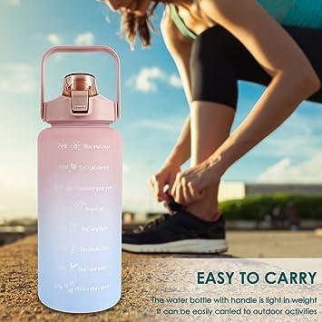 3 Pack Motivational Water Bottles Set - Feature 4