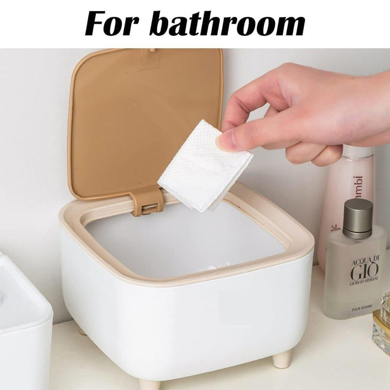 Classy Desktop Push Button Trash Bin - Feature 6