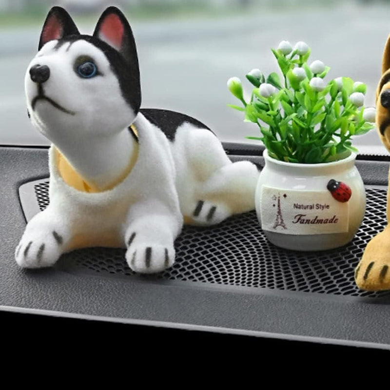 Cute Bobblehead Dog Doll for Car Interior Decoration - Feature 2