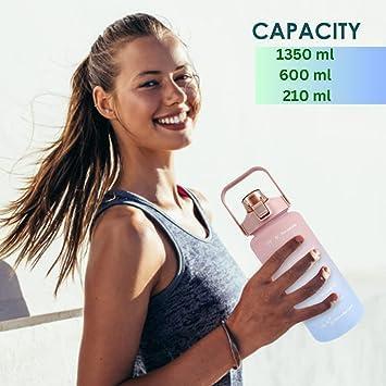 3 Pack Motivational Water Bottles Set - Feature 3