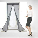 Mesh Screen Net Home Magnetic Foldable Anti Mosquito Door Curtains