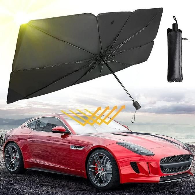 Car Windshield Sun Shade Umbrella - Feature 1