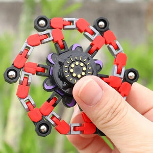 Transformation Robot Fidget Spinner Anti Stress Deformation Gyro Fidget Toys for Adults ( pack of 1 )