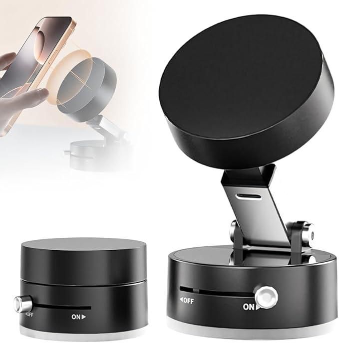 Vacuum Magnetic Suction Phone Holder - Feature 1