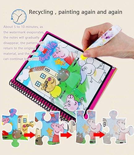 Reusable Magic Water Quick Dry Book Water Coloring Book - Feature 4