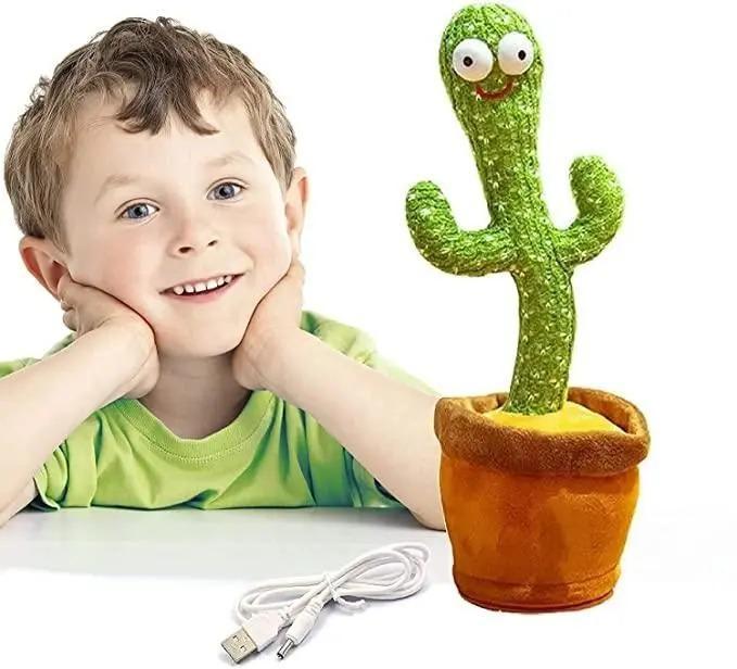 LED Musical Dancing & Mimicry Cactus Toy - Feature 1